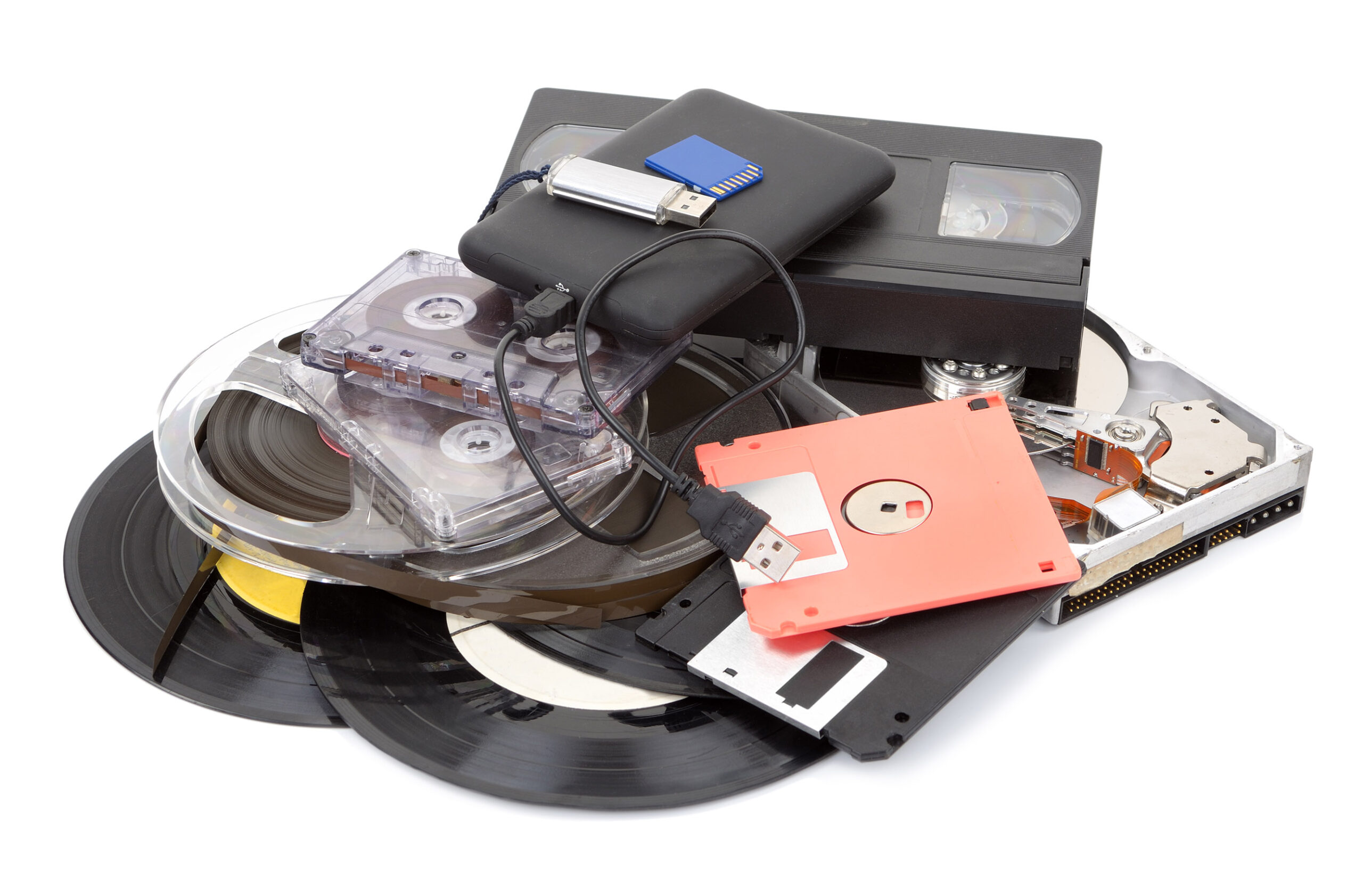Different data storage devices
